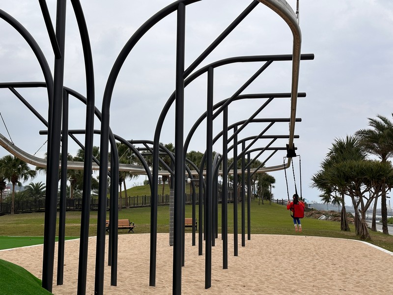 【花蓮好玩】南濱共融公園｜靠海最美的花蓮親子太平洋公園 花蓮好好玩