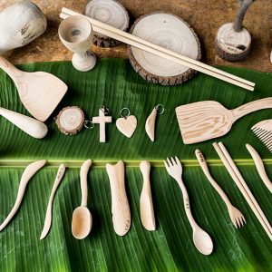 阿迪克漂流木手工藝品原木餐具【花蓮阿迪克工作室】